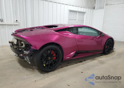 2024 Lamborghini Huracan Tecnica из США, поврежденный, VIN ZHWUB6ZF7RLA26834